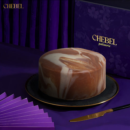 Nutella Vanilla Marble Cake