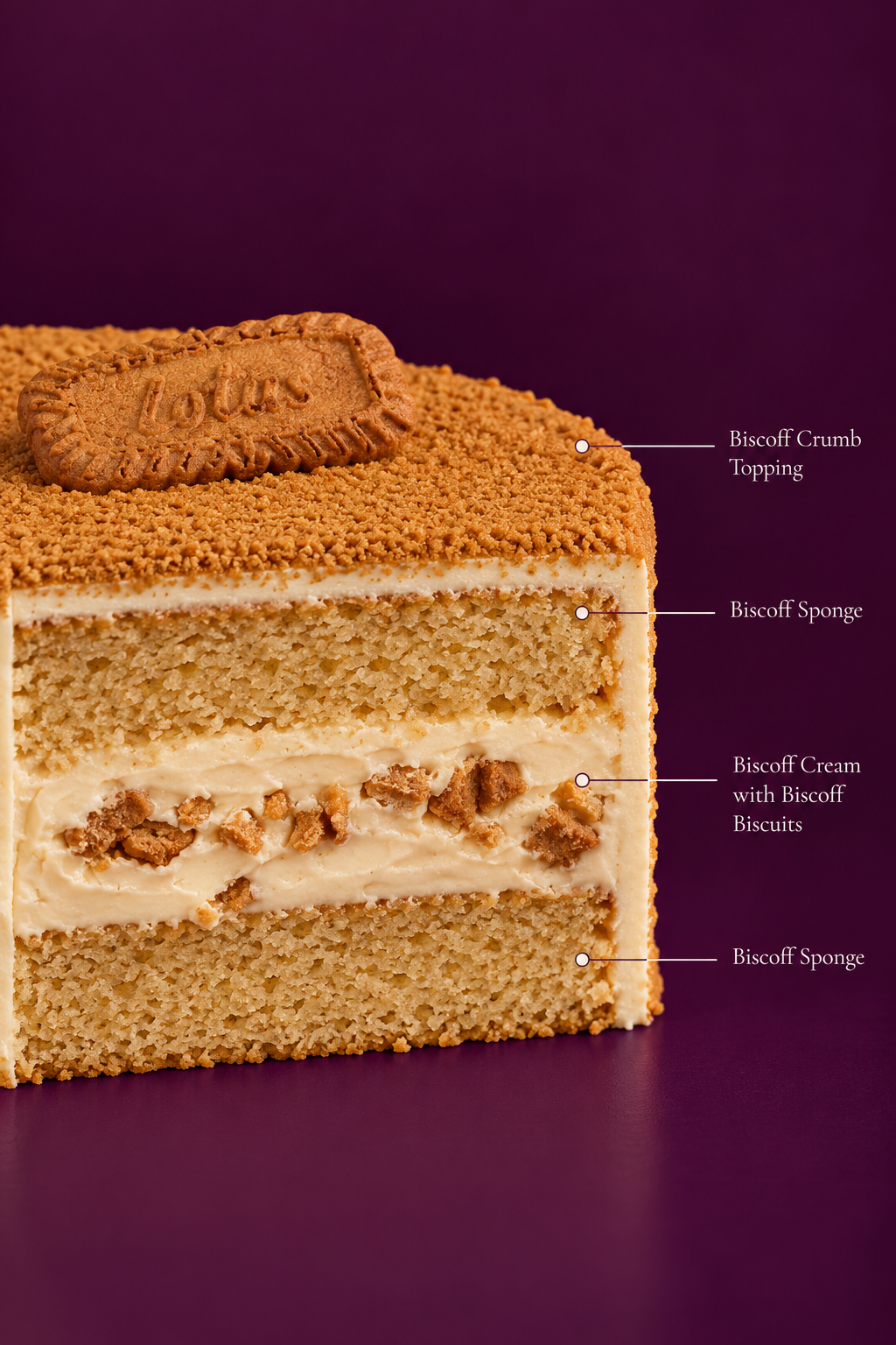 Lotus Biscoff Cake