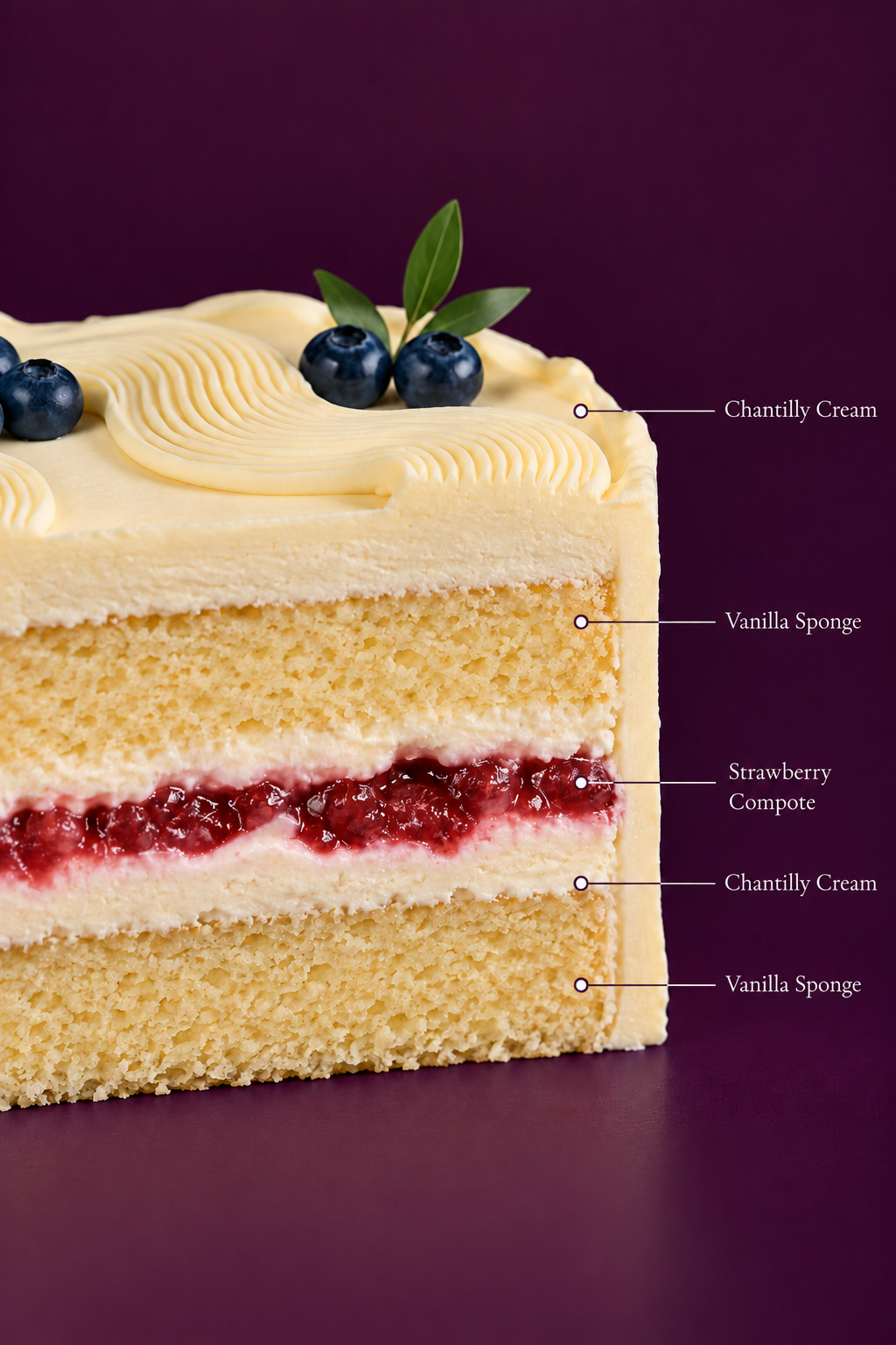 Vanilla Chantilly with Berries