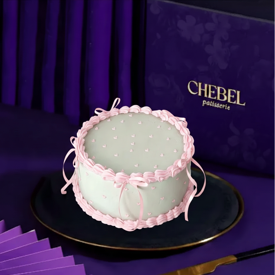 Victorian Heart Cake