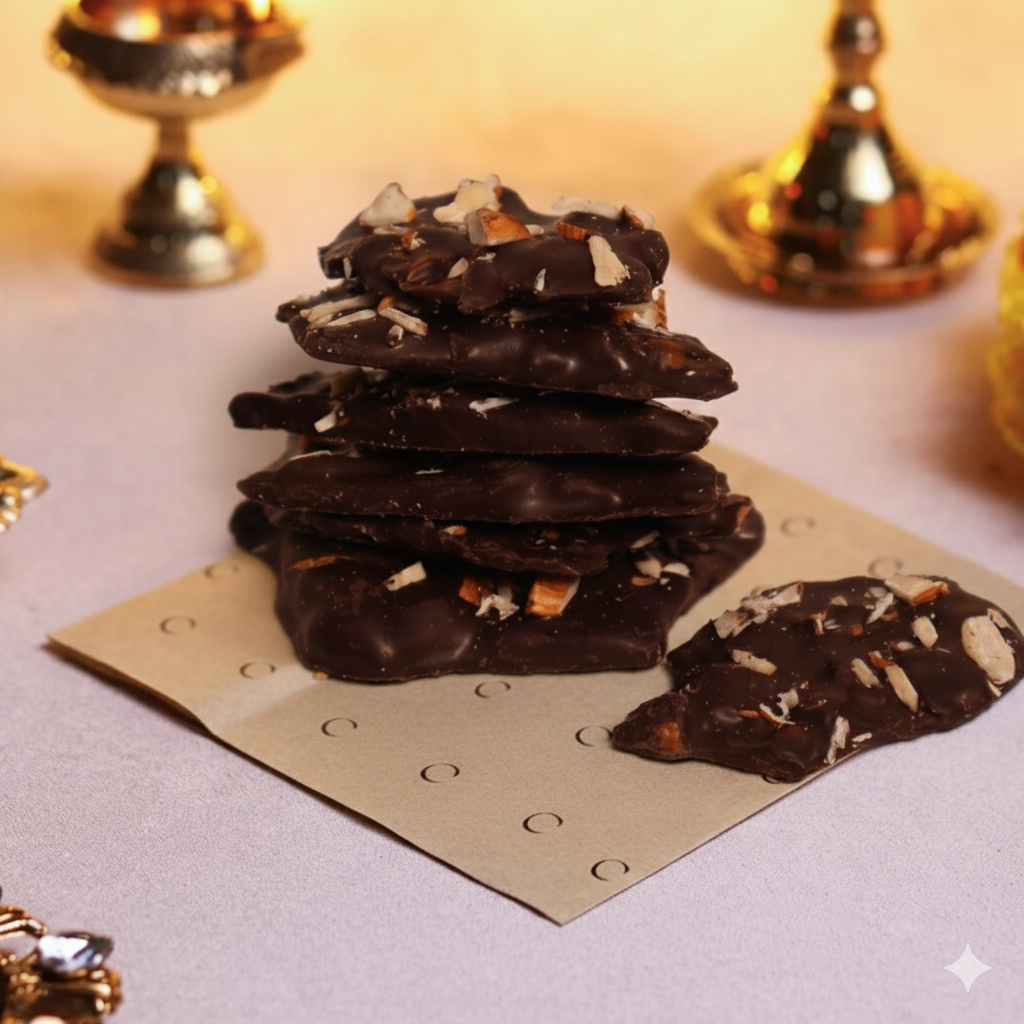 Almond Chocolate Brittle