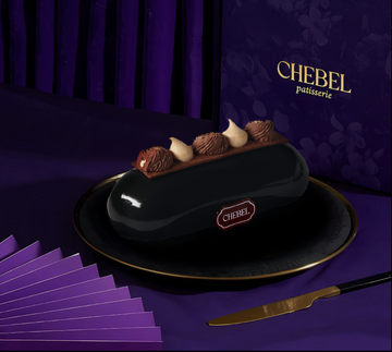 Chocolate Cherry and Rum entremet