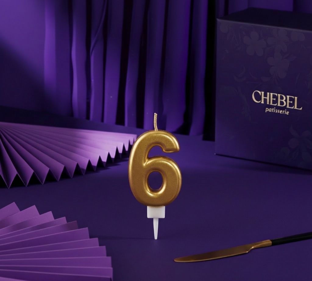 Candle - Number 6