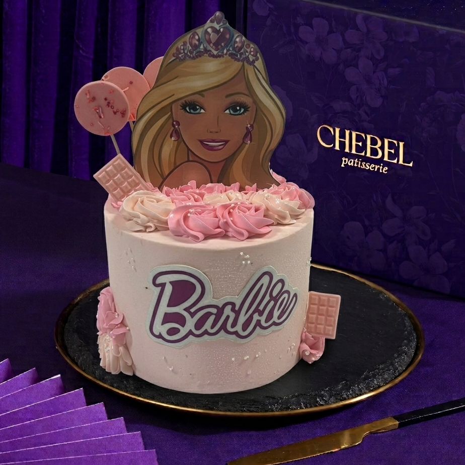 Barbie Theme Cake
