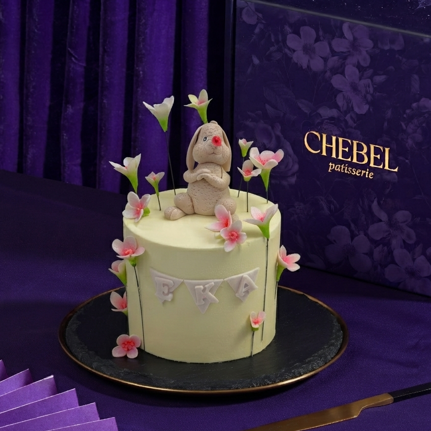Bunny Theme Cake