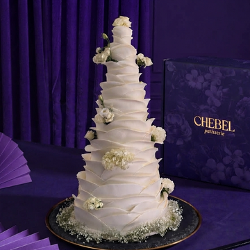 Five Tier Wedding Cake