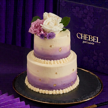 Purple Ombre Cake