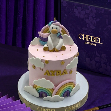 Unicorn Rainbow Cake